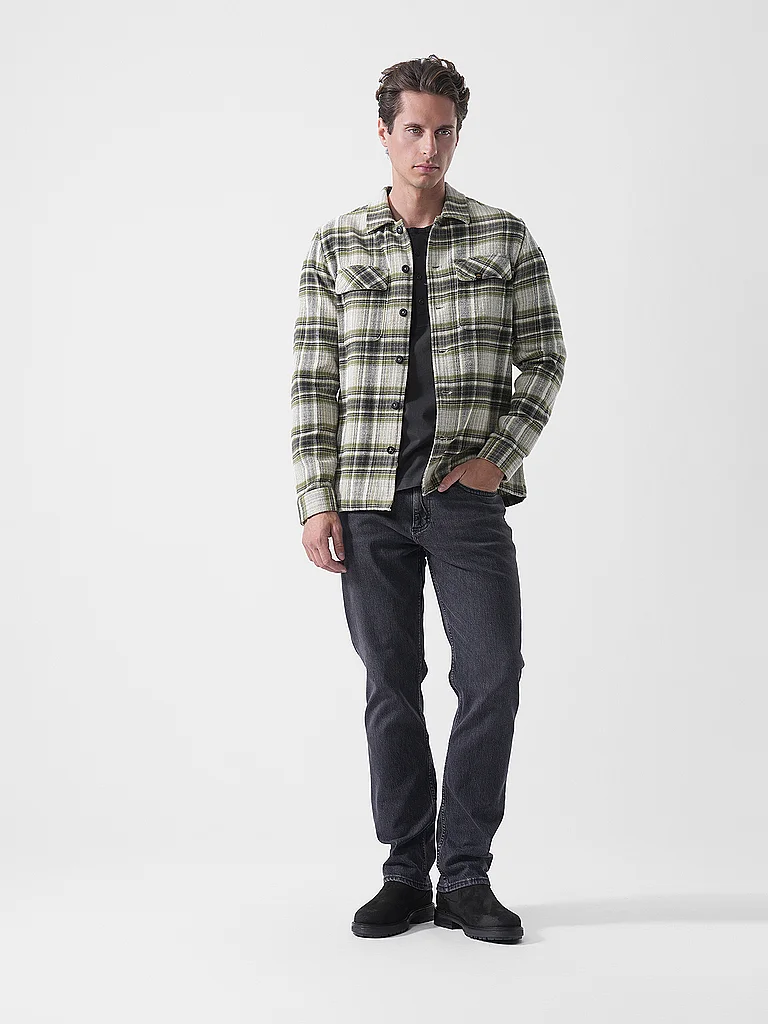 PME Legend Hemdjacke mit Holzfällerkaromuster